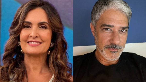 Fátima Bernardes e William Bonner surgem juntos