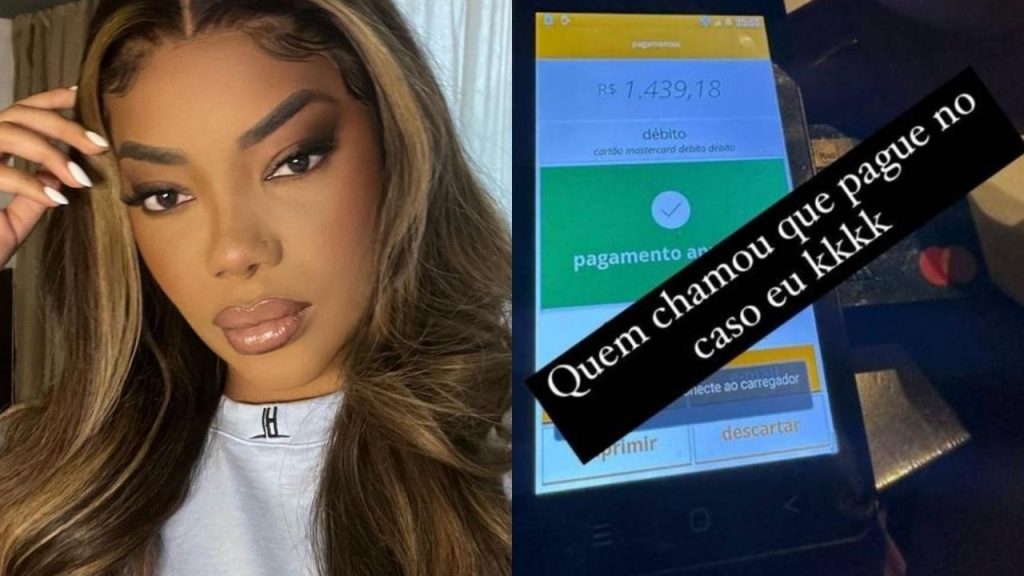 Ludmilla e o valor de seu jantar