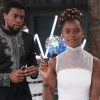 chadwick boseman e letitia wright