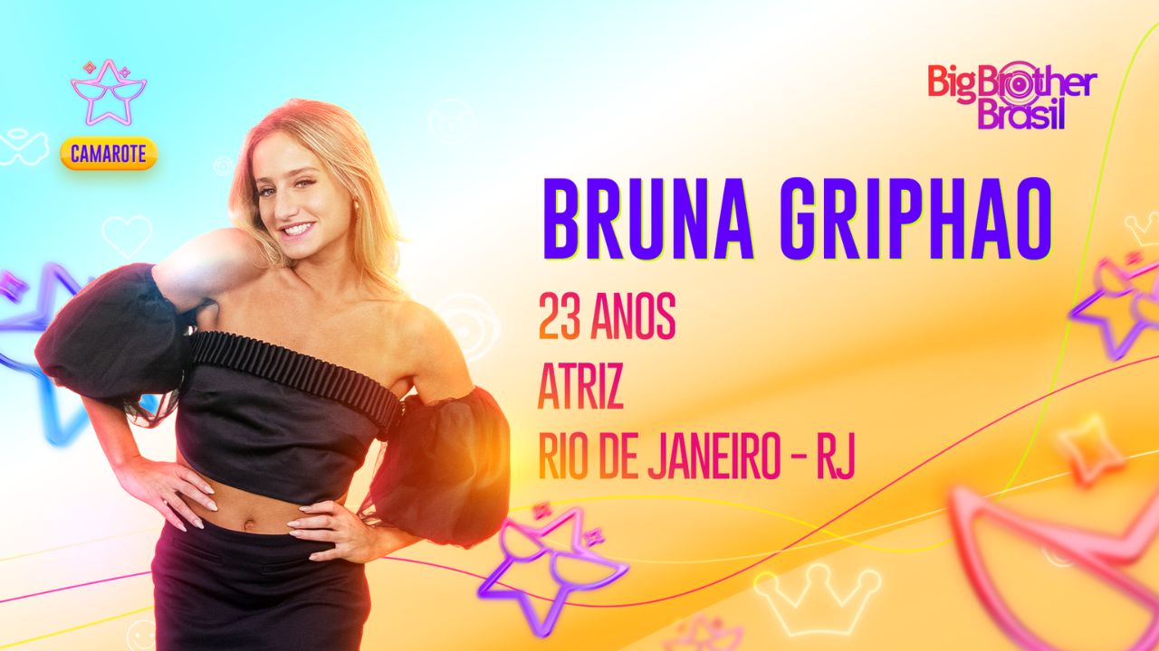 BBB 23: Bruna Griphao é a segunda participante do grupo Camarote!