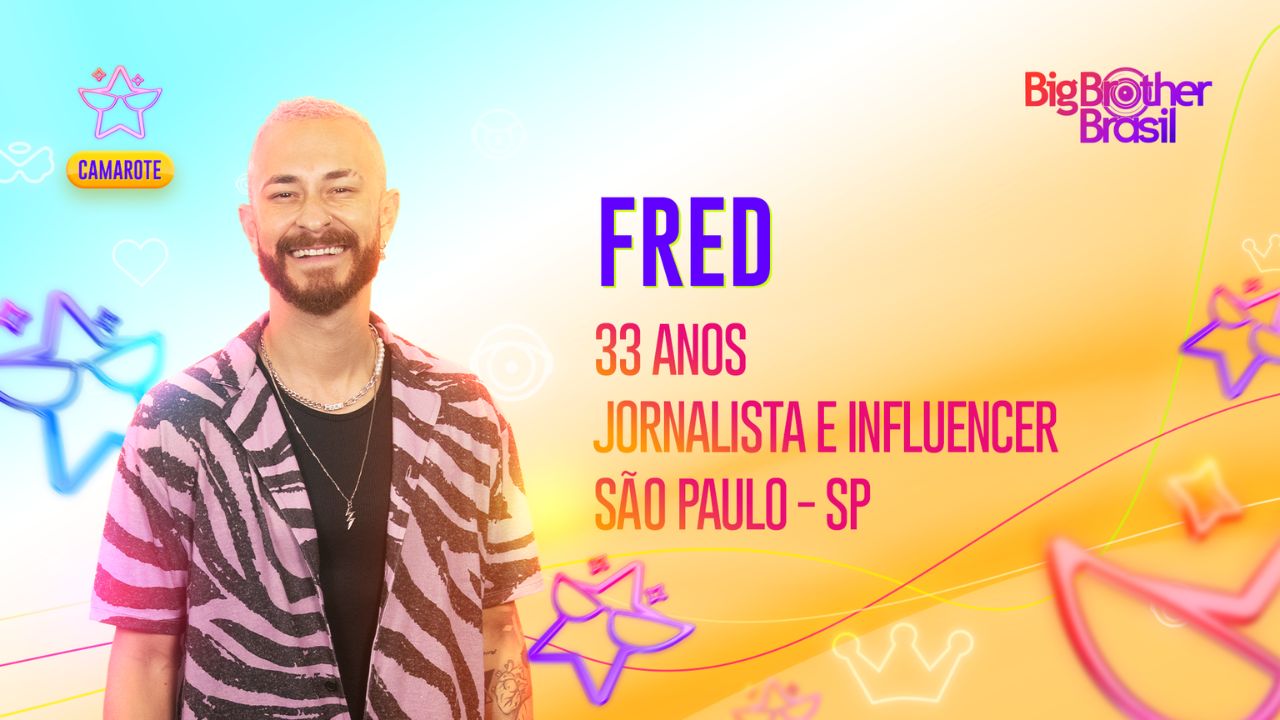 BBB 23: Fred é confirmado como participante do Camarote