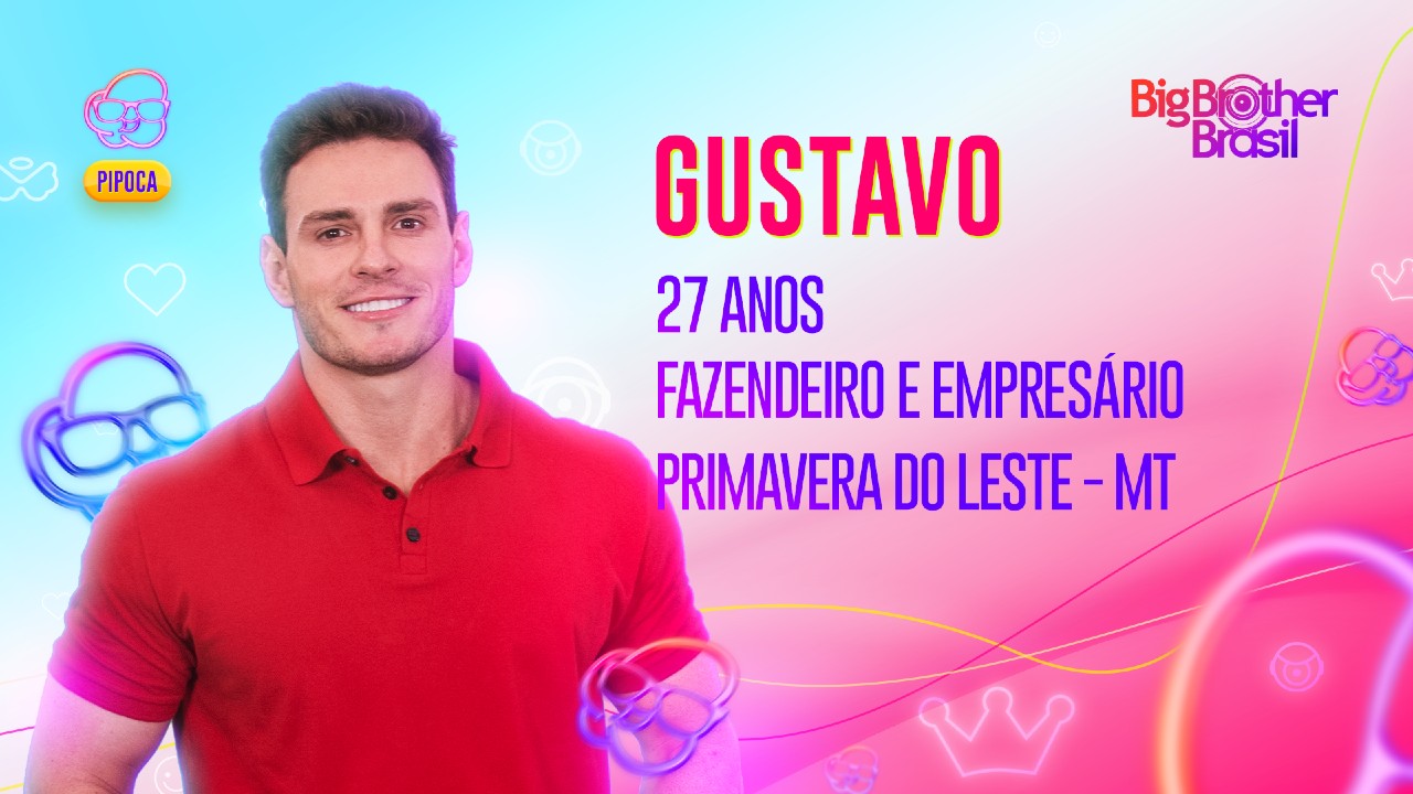 Gustavo é do grupo pipoca