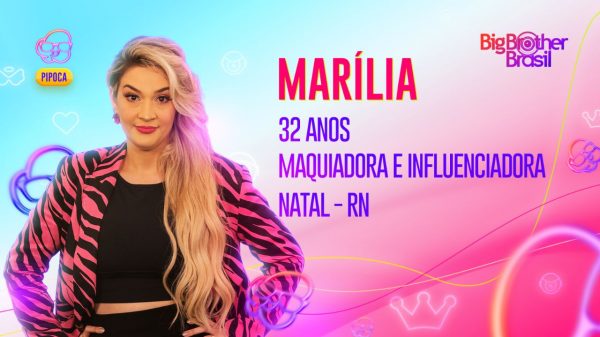 BBB 23: conheça Marília, maquiadora do grupo Pipoca