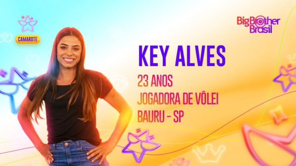 BBB 23: jogadora de volêi Key Alves confirma presença no Camarote