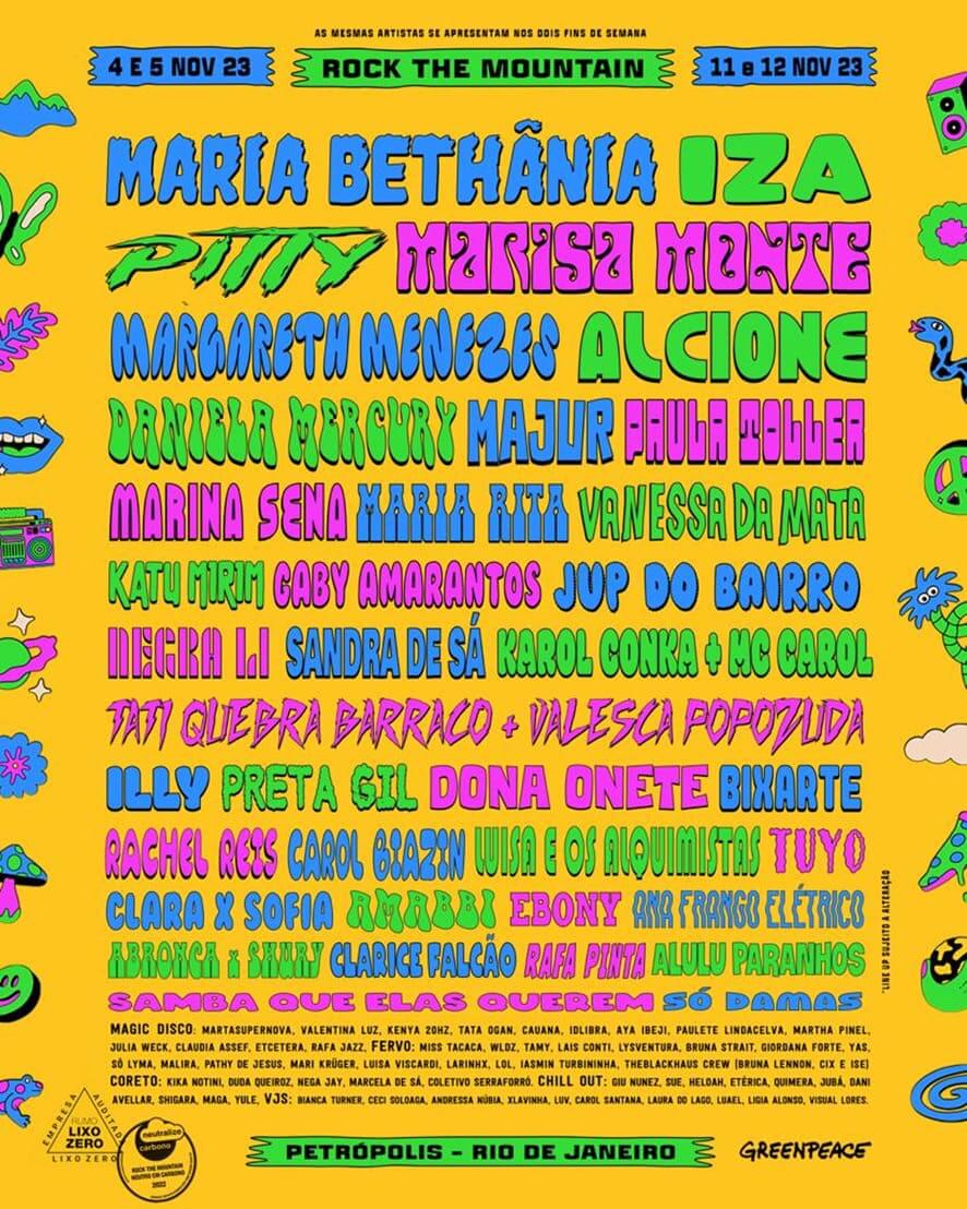 festival aposta em line-up 100% feminino