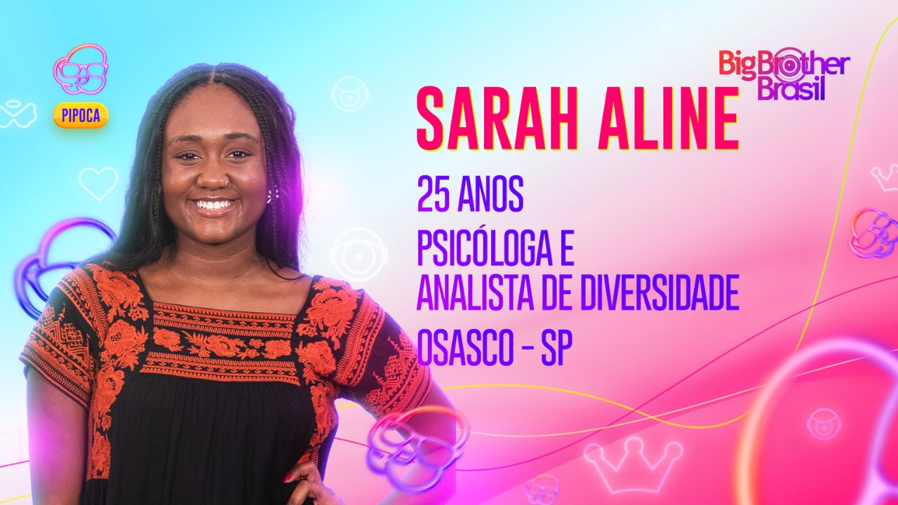 BBB 23: saiba tudo sobre Sarah Aline, integrante do grupo Pipoca