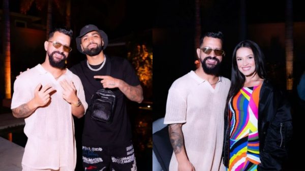 Dennis DJ celebra seus 43 anos com festa ao lado de famosos como Gabigol e Juliette