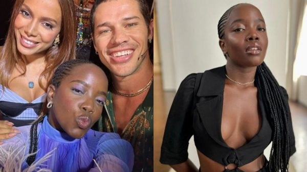 Clara Moneke posta foto com Anitta e internautas resgatam post em que atriz chama a cantora de 'racistinha'