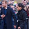 Harry e Meghan são ignorados pela família real no evento de 1 ano da morte da Rainha