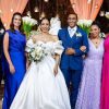 Filho de Pelé e empresária se casam e reúne parte da família
