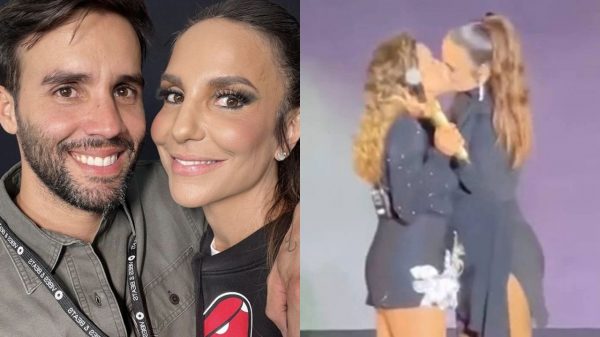 Marido de Ivete Sangalo se pronuncia após beijo em Daniela Mercury