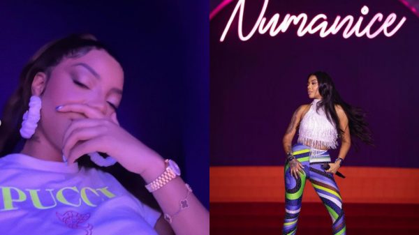 Ludmilla mostra dente que quebrou durante show em Curitiba; veja foto