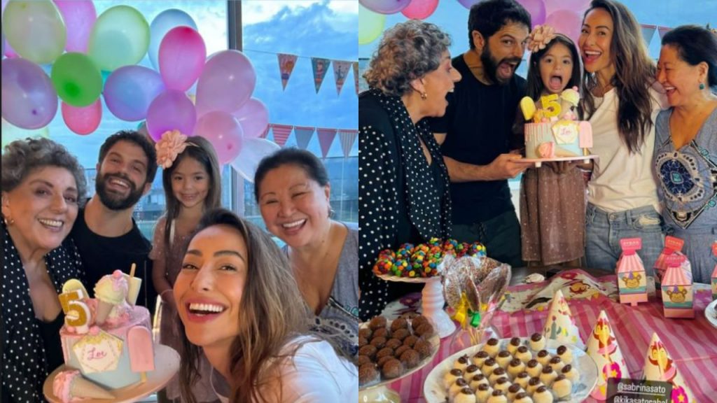 Sabrina Sato posa com o ex, Duda Nagle