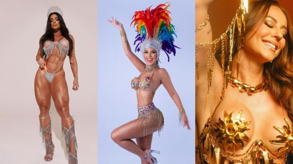 Carnaval: conheça as famosas que são musas de escolas de samba