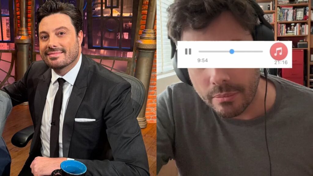 Danilo Gentili quebra silêncio e fala sobre acusação de estupro no The Noite