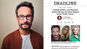 Rodrigo Santoro é anunciado no elenco de novo filme com estrelas de Hollywood