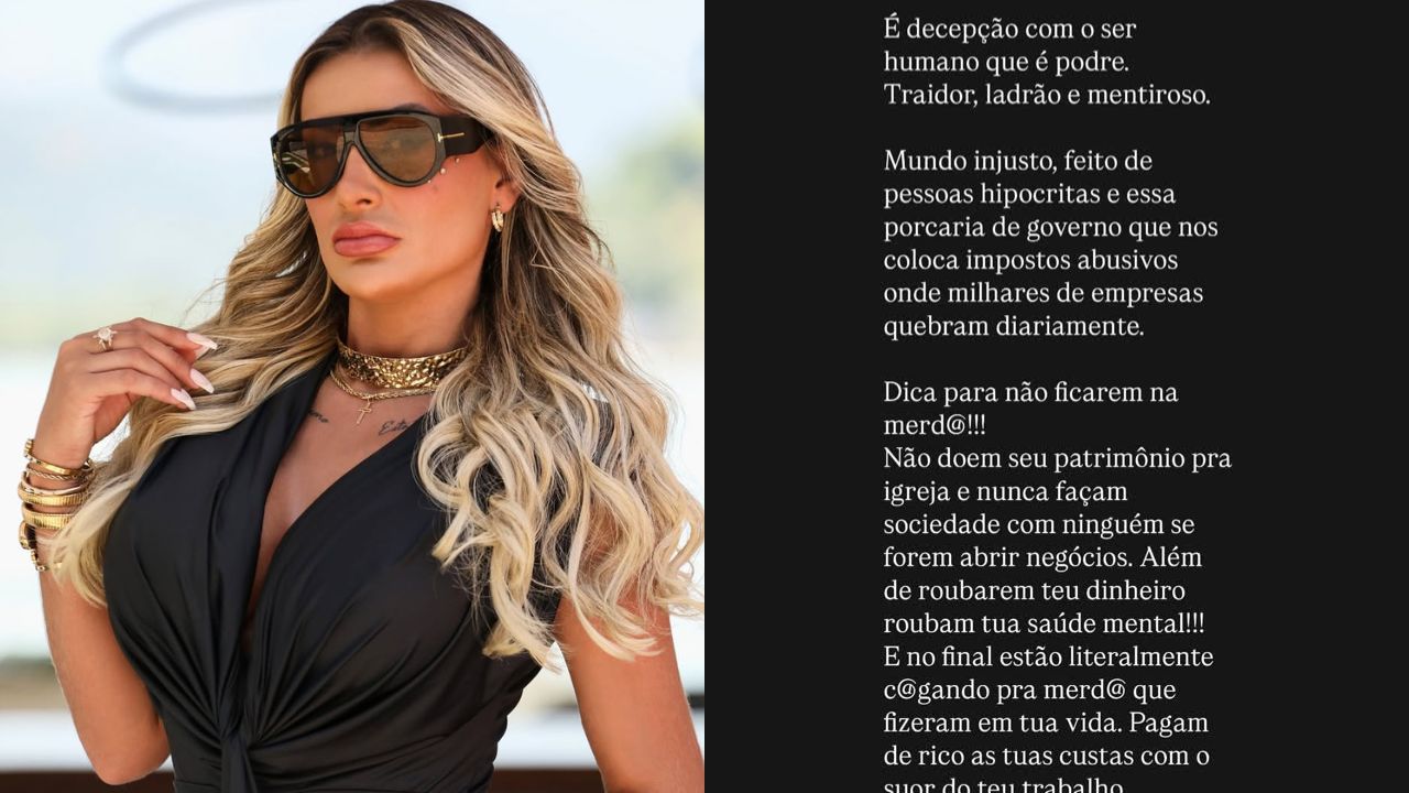 Andressa Urach revela por que cancelou toda a agenda