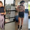 Filha de Simony, Aysha Benelli, exibe corpo após ganhar 10 kg de massa magra