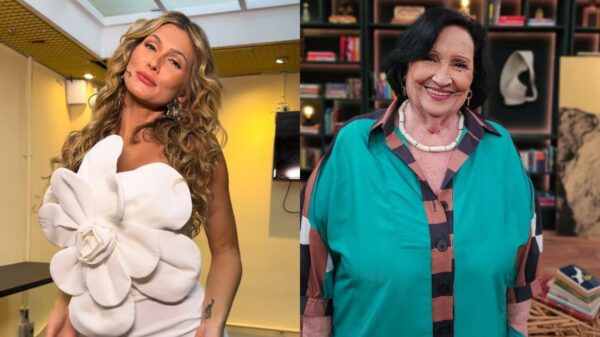 Lívia Andrade e Dona Déa surpreendem no Domingão; veja o porque