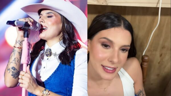 Ana Castela aparece tomando soro e atualiza estado de saúde