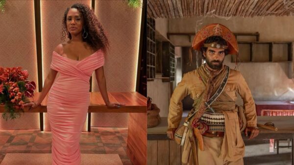 Jéssica Ellen vai com galã de 'Guerreiros do sol' em estreia no Rio