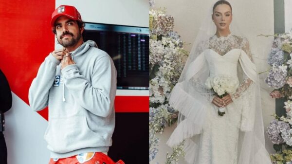 Amigo de Giovanna Lancellotti, Caio Castro não compareceu às celebrações do casamento
