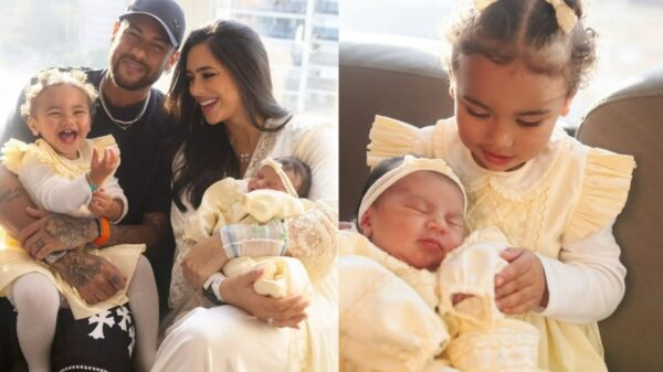 Nasce Mel, segunda filha de Neymar com Bruna Biancardi