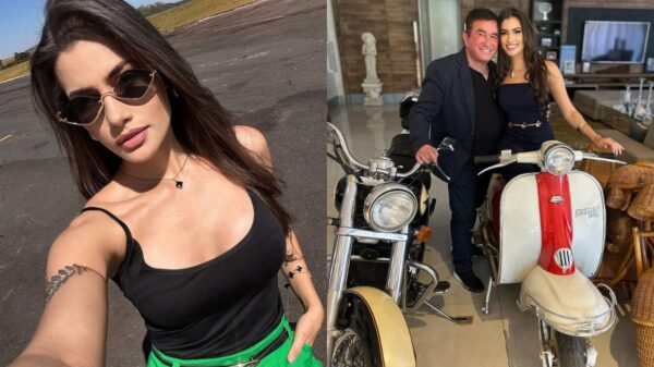Calita Franciele, esposa de Amado Batista, continua trabalhando após casamento