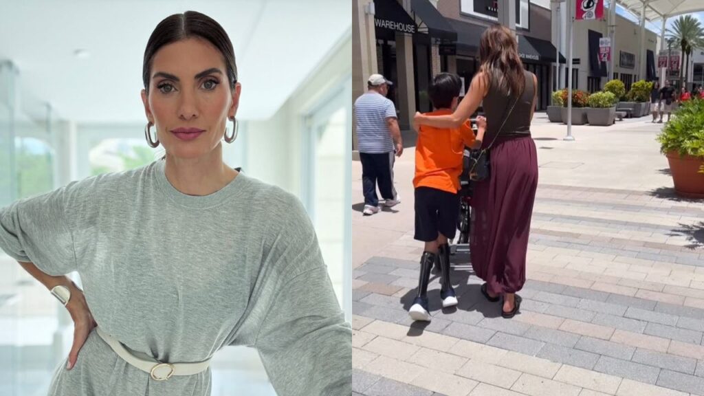 Isabella Fiorentino compartilha progresso de filho com paralisia