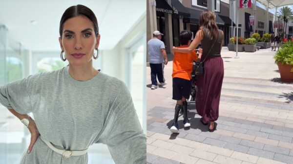 Isabella Fiorentino compartilha progresso de filho com paralisia