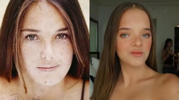 Rafa Justus se compara com foto de Ticiane Pinheiro aos 17 anos