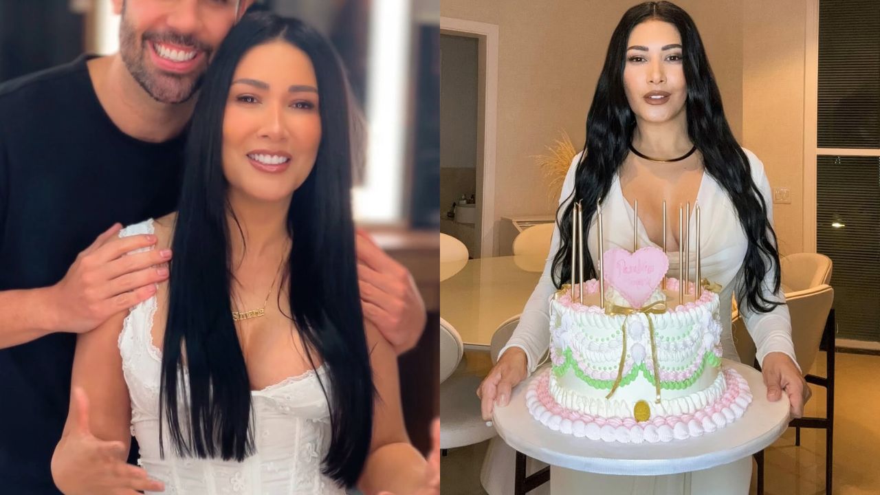 Simaria Mendes faz rara aparição com novo visual