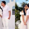 Natanzinho Lima e Karolly descobrem sexo do bebê em chá revelação