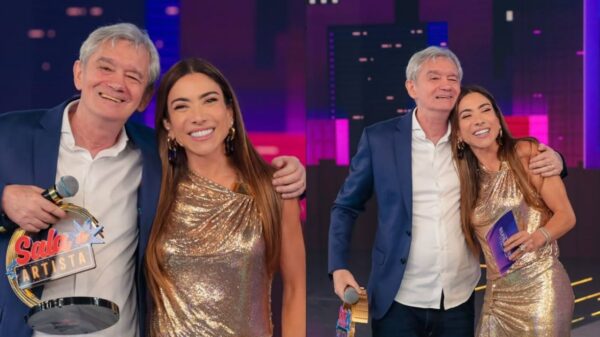 Serginho Groisman grava participação no Programa Silvio Santos do SBT