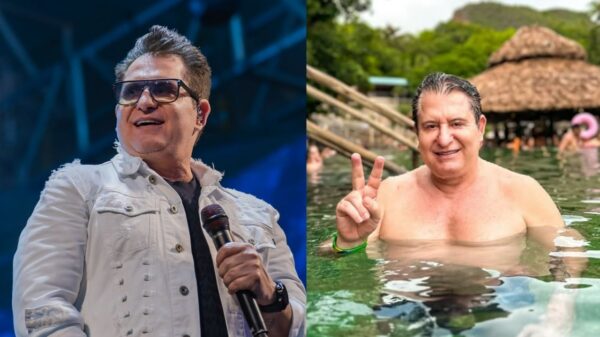 Marrone confirma relacionamento casual com mulher vista em show