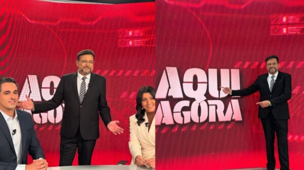Geraldo Luís estreia no "Aqui Agora" do SBT
