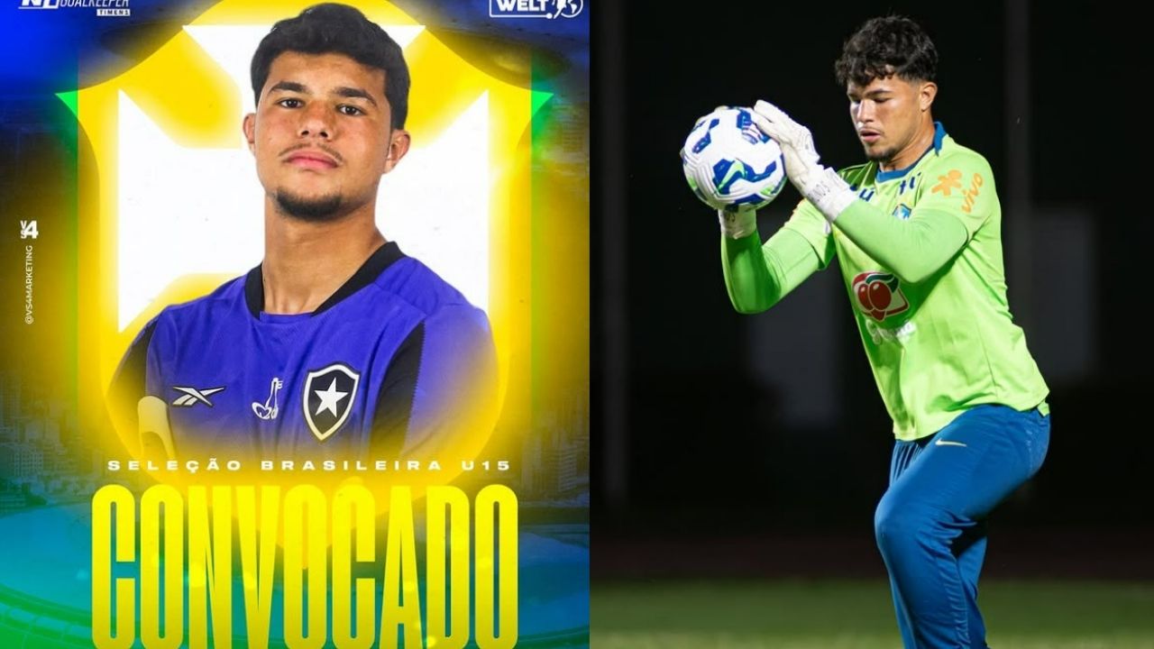 Bruninho Samudio é convocado para seleção brasileira sub-15