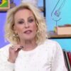 Ana Maria Braga faz reclamação ao vivo na frente de convidados