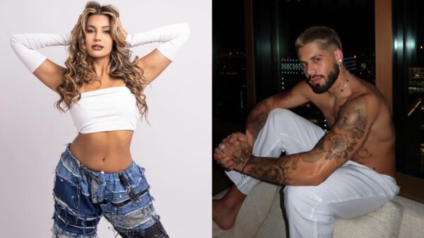 Bailarina apontada como affair de Zé Felipe sai da equipe do cantor