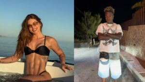 Virginia e Vini Jr. são flagrados em iate na Espanha