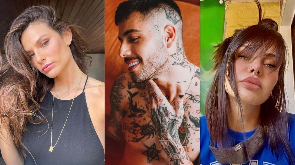 Gui Araujo, Dayane Mello e Valentina Francavilla; os novos peões de 