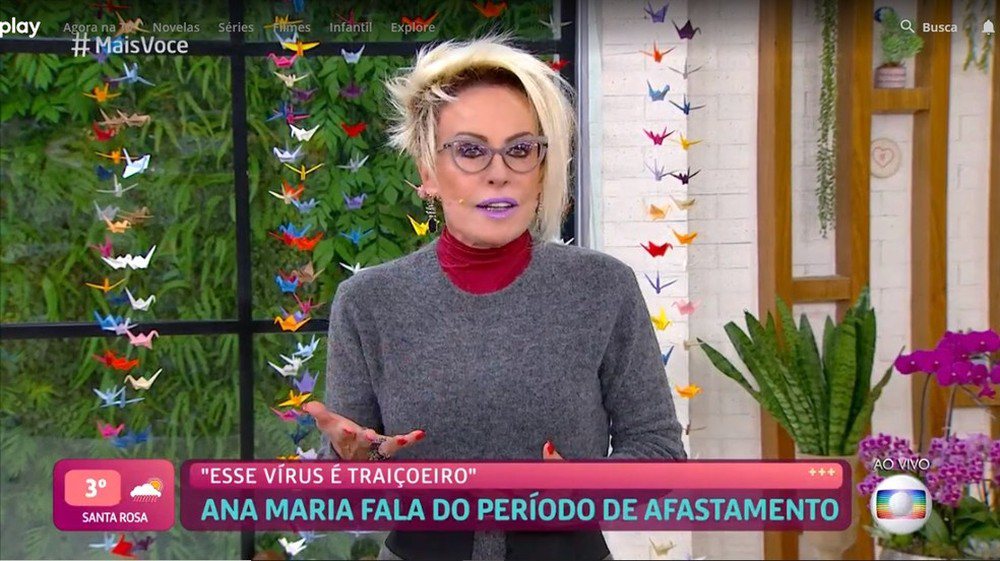 Ana Maria Braga retorna ao 