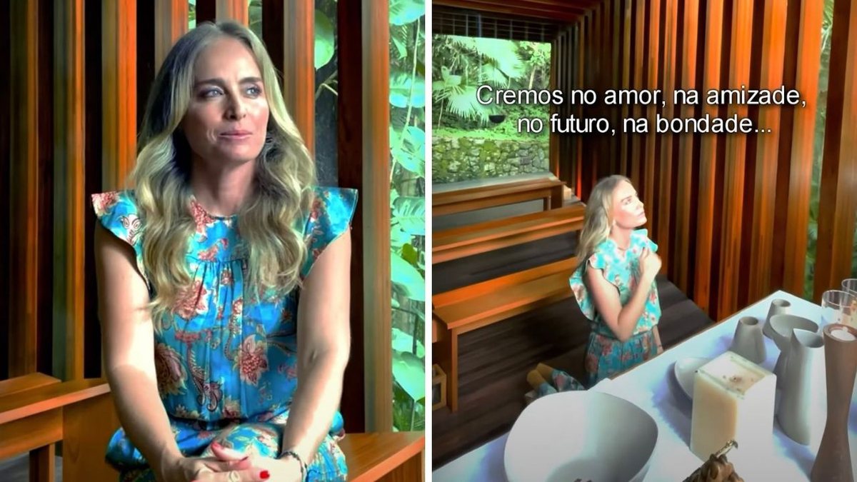 Ao falar sobre fé nas redes sociais, a apresentadora mostrou a capela que ganhou do marido, Luciano Huck