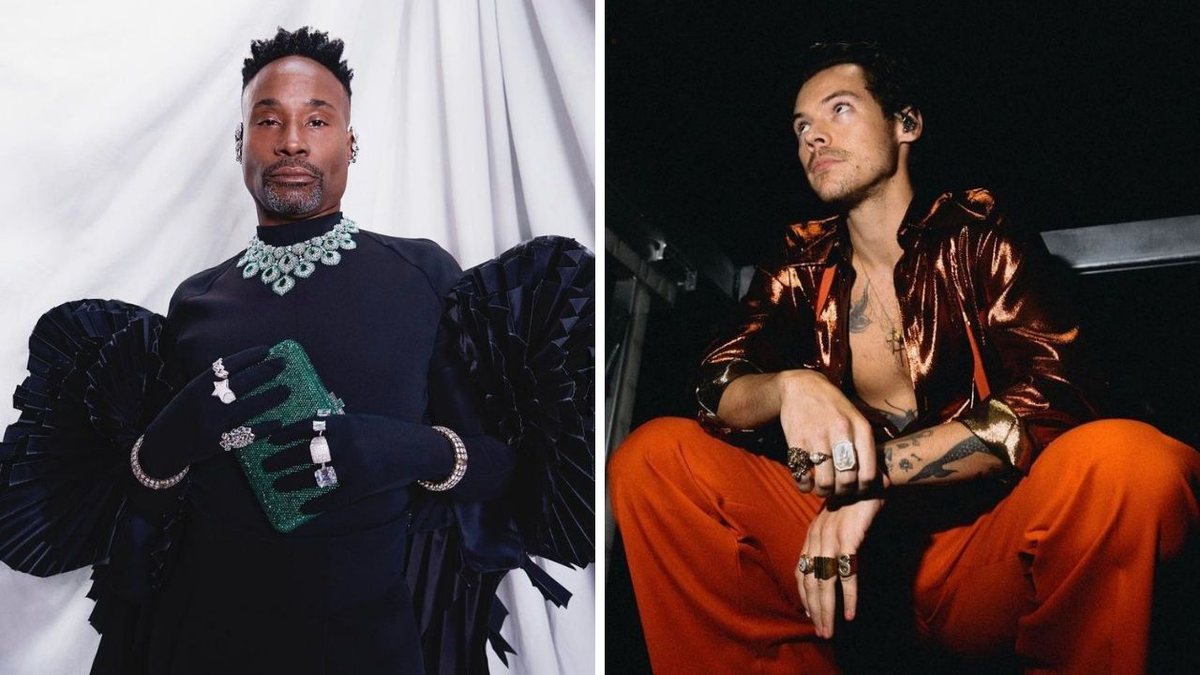 Billy Porter, Harry Styles e a polêmica da moda não-binária