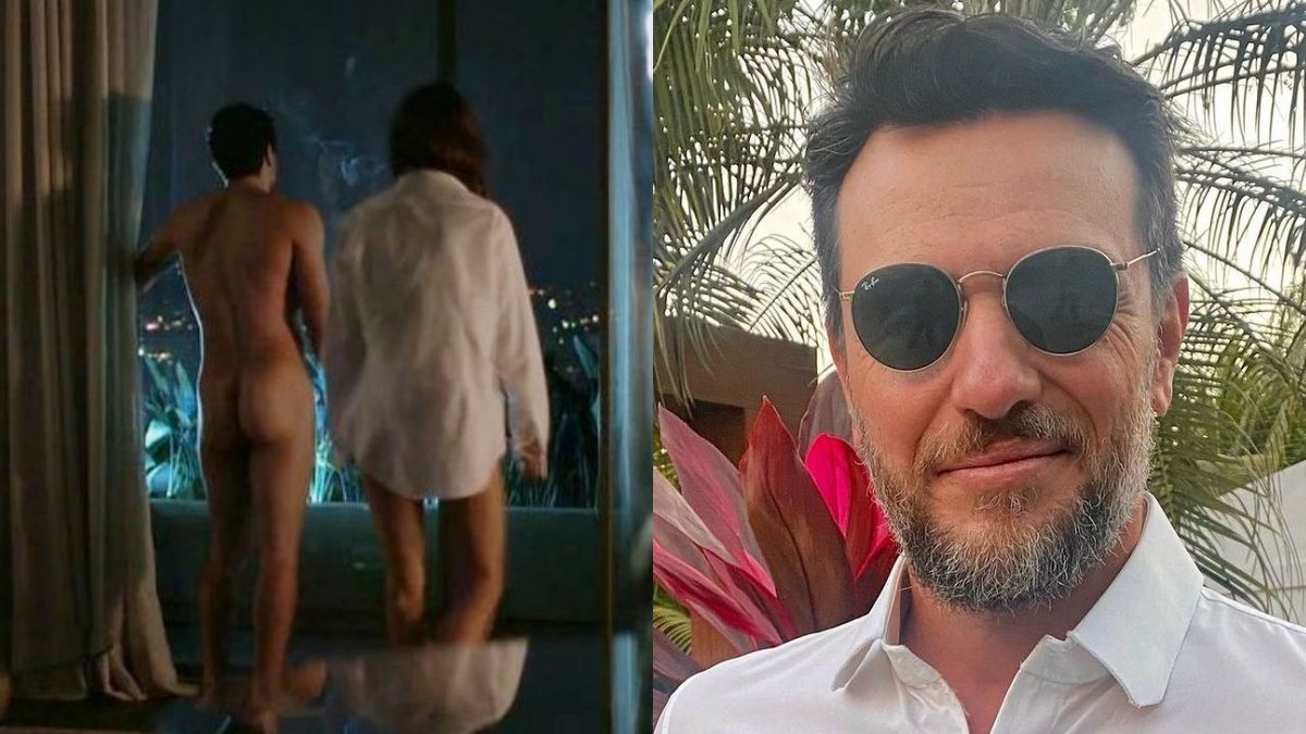 Na internet, fãs relembraram a cena icônica em que o ator aparece nu ao lado de Alessandra Ambrósio