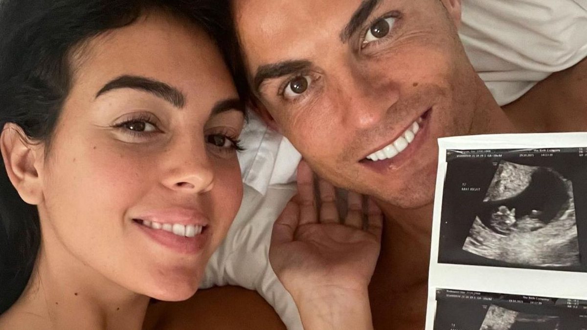 Gêmeos! Cristiano Ronaldo e Georgina Rodríguez anunciam gravidez