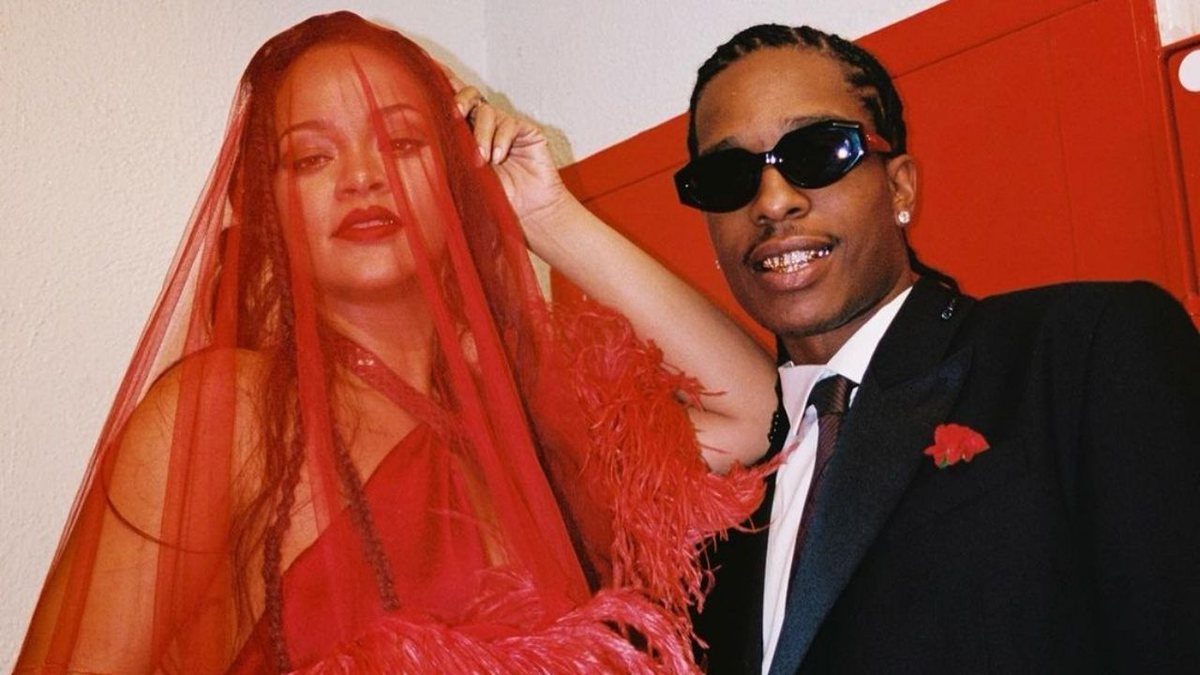 Respondendo rumores de separação, Rihanna e A$AP Rocky se casam em novo clipe