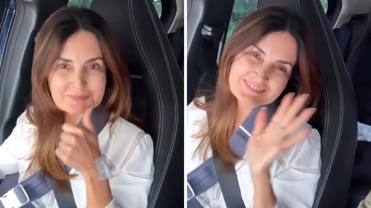 No Instagram, Túlio Gadêlha, namorado da apresentadora, disse que ela está recuperada