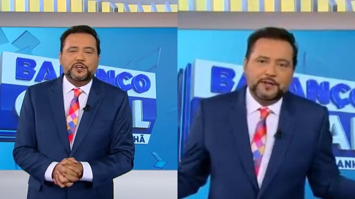 Geraldo Luís se emociona ao retornar à TV após Covid-19