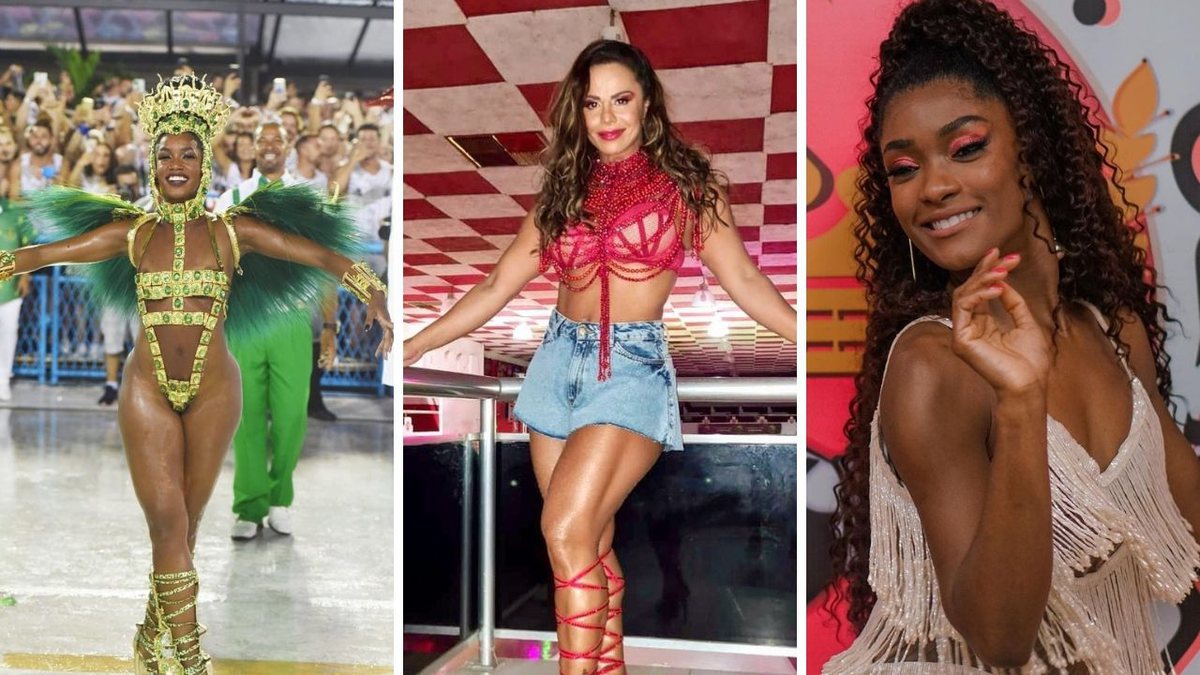 Iza, Viviane Araujo e mais famosas que irão brilhar no Carnaval 2022